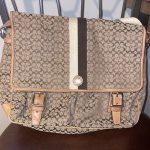Coach Signature Messenger Bag